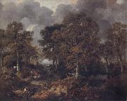 Thomas Gainsborough Gainsborough's Forest oil painting artist